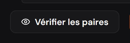 Le bouton Vérifier les paires, qui montre l’appariement avant de lancer le lot.